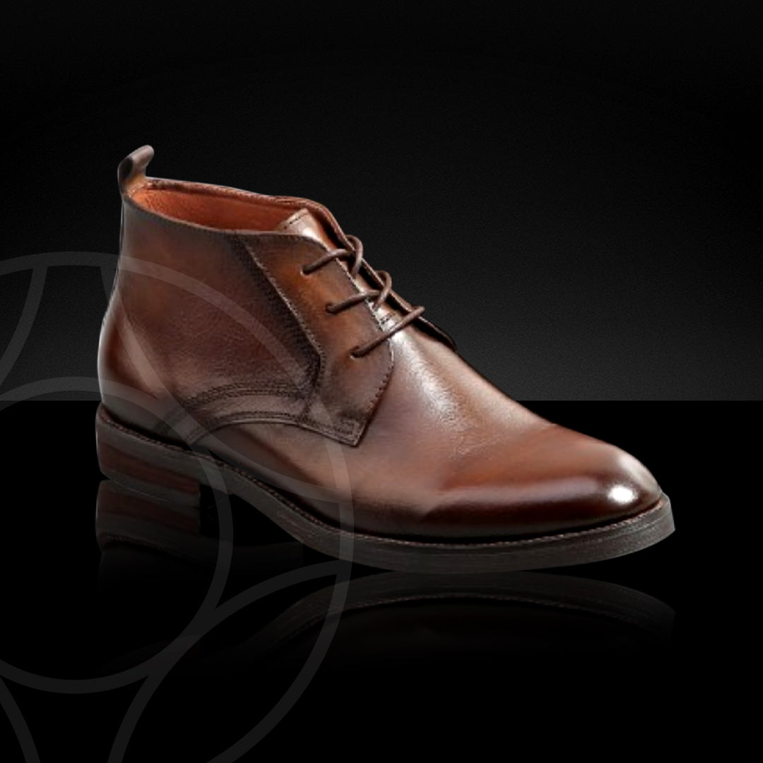 BISHOP Classic Boots Crafted in Hand Patina Leather