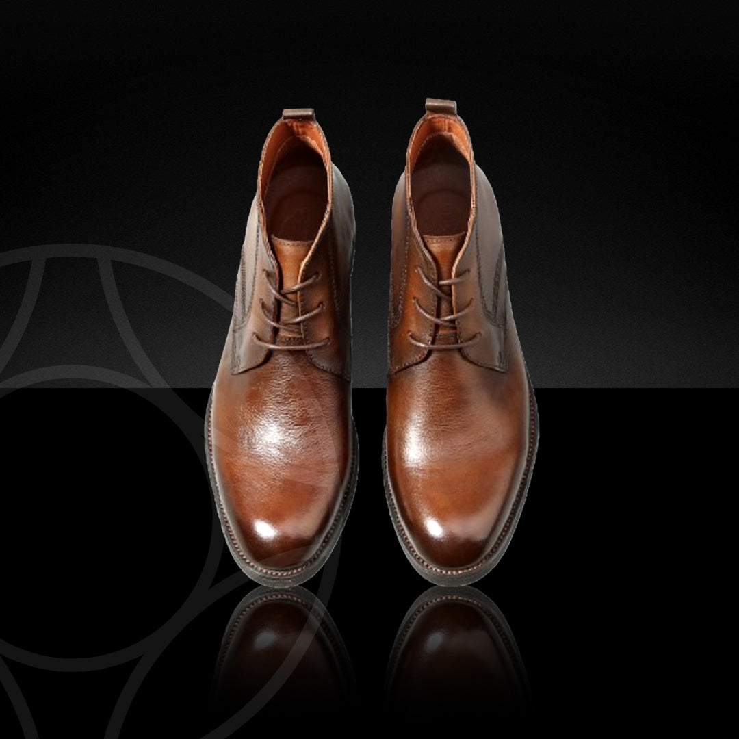 BISHOP Classic Boots Crafted in Hand Patina Leather