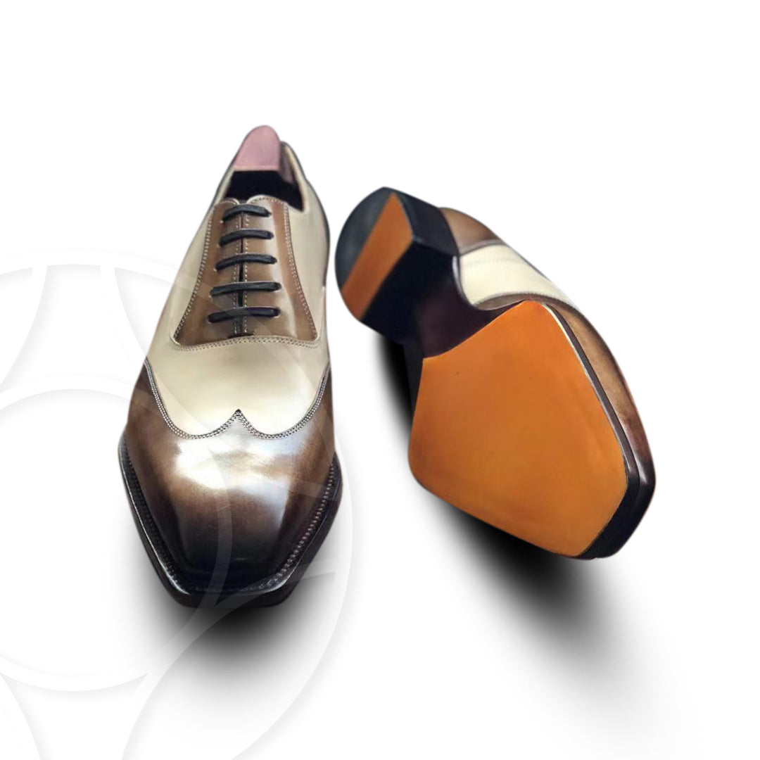 OMEG Premium Oxford Handcrafted in Patina Leather