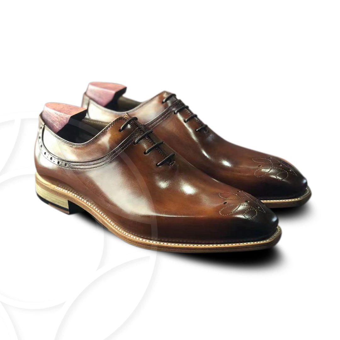 OREN Premium Oxford Handcrafted in Patina Leather