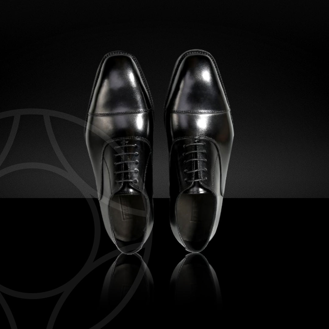 OLLIE Classic Oxford, Crafted in Hand Patina Coloured Leather