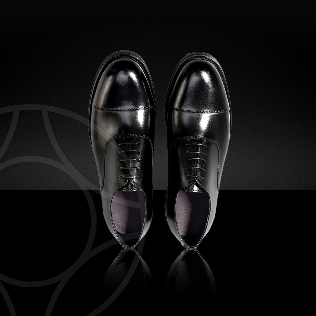 OZZY Classic Oxford, Crafted in Hand Patina Coloured Leather